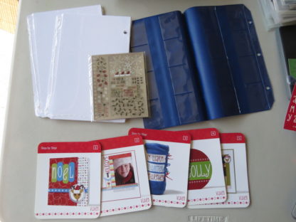 Quickutz thin die storage binder with multiple alphabet and shapes dies inside - Image 5